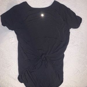 Lululemon open up tie back tee